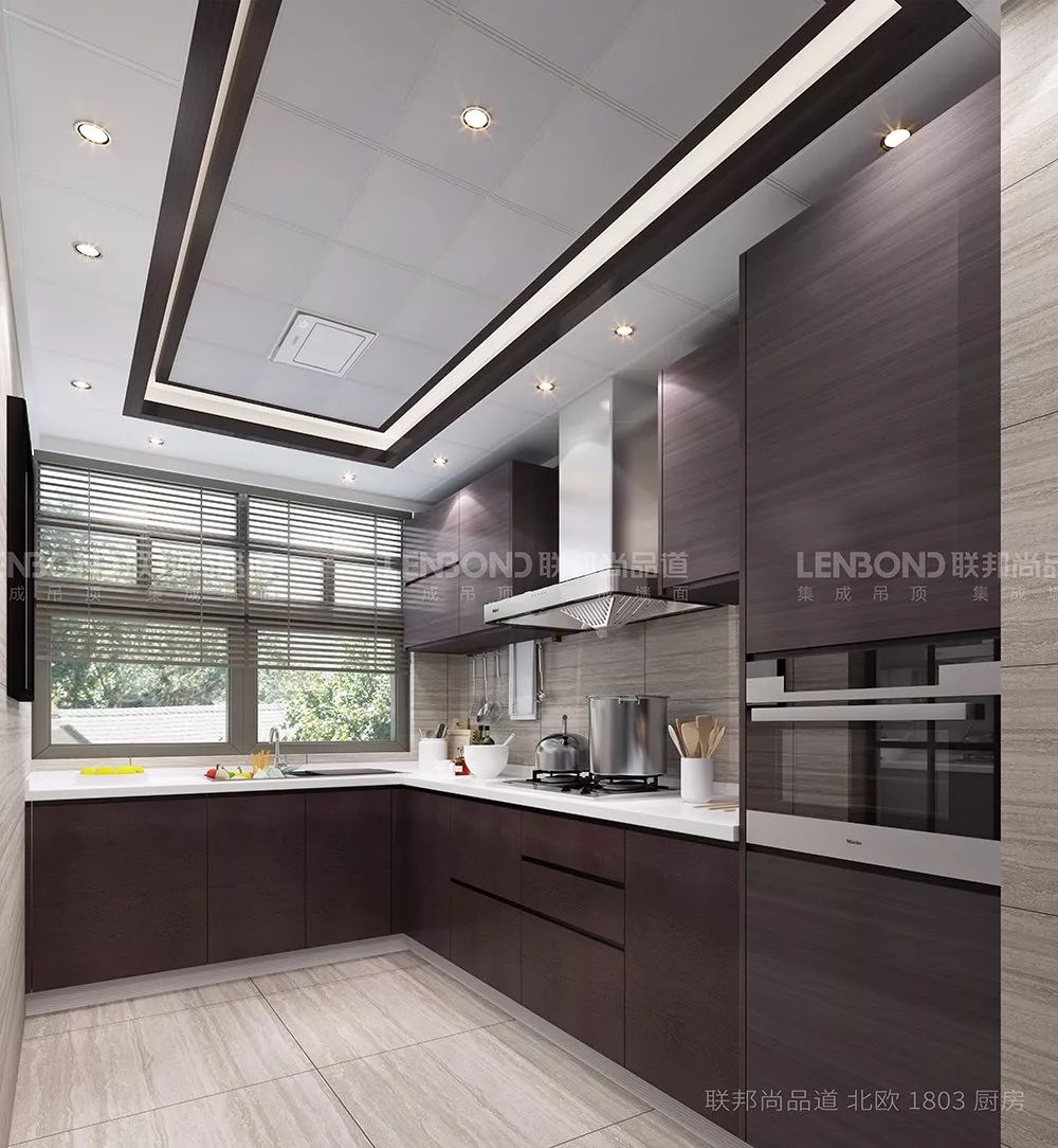 联邦尚品道集成墙面 集成吊顶 北欧效果图