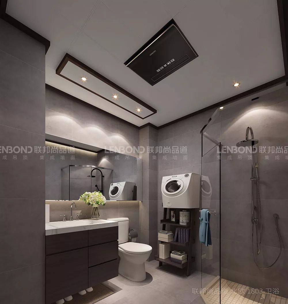 联邦尚品道集成墙面 集成吊顶 北欧效果图