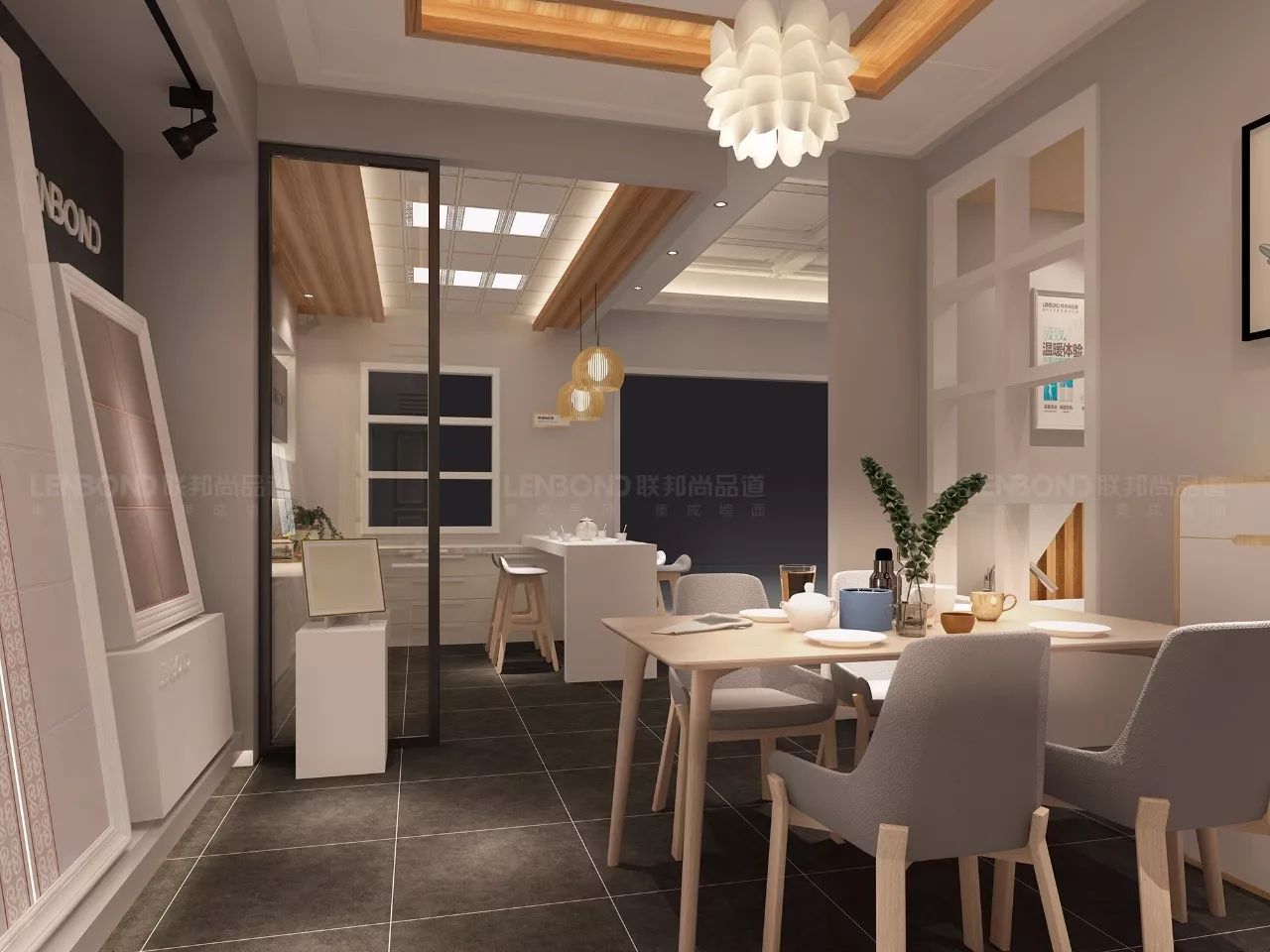 联邦尚品道集成墙面 集成吊顶 专卖店形象图