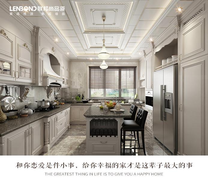 联邦尚品道集成顶墙 效果图