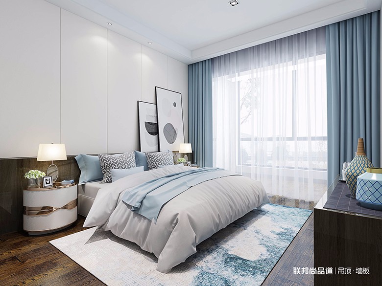 集成墙面儿童房效果图