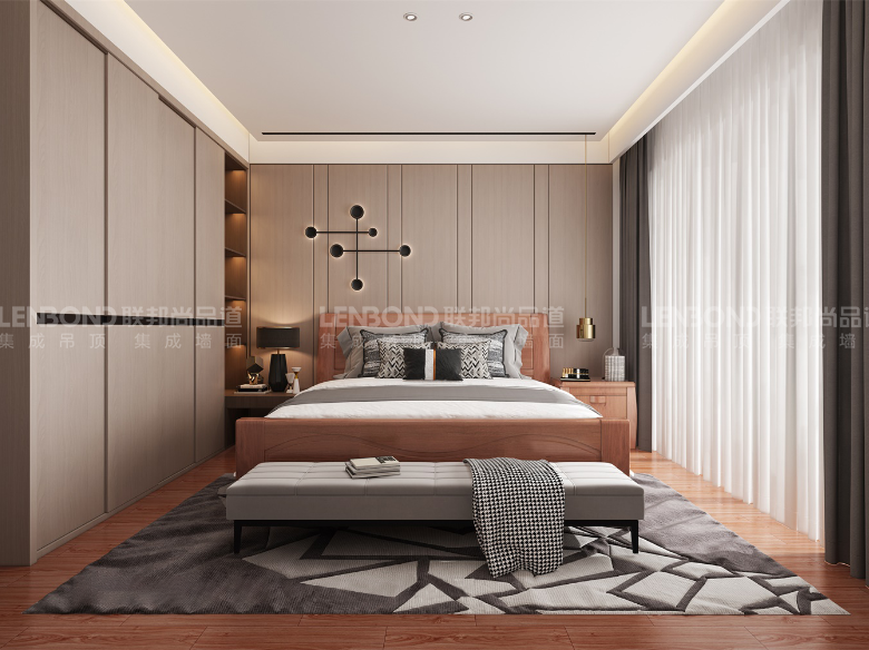 集成墙板效果图 集成墙板效果图