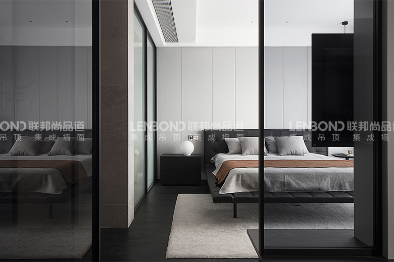 集成墙板效果图