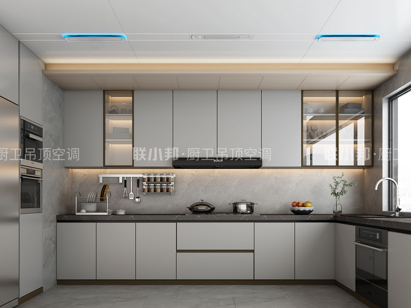 联小邦宽宅大板吊顶 效果图 联小邦宽宅大板吊顶 效果图